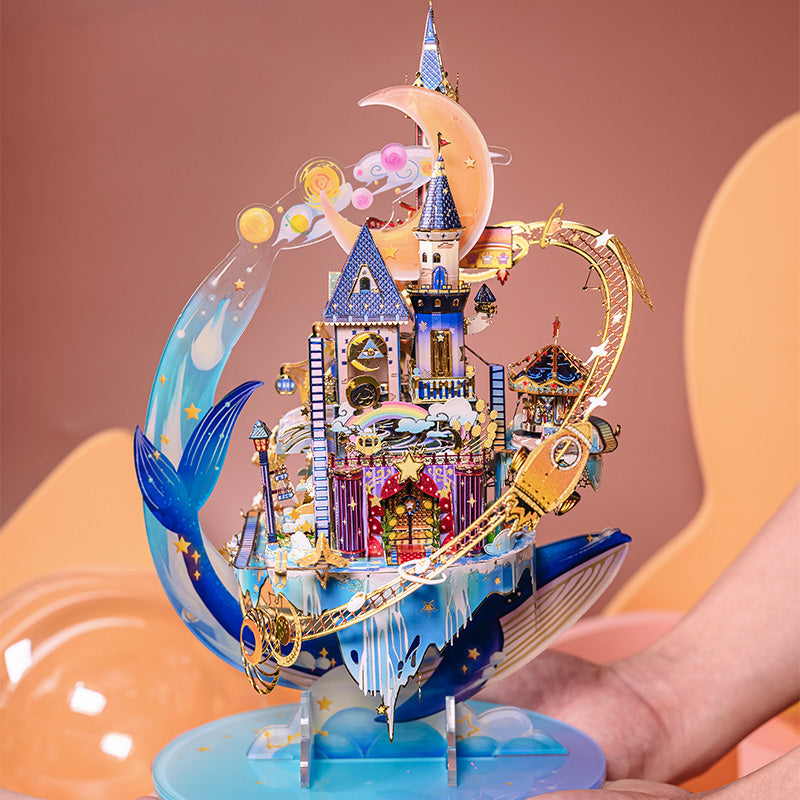 Art Model Sky Playground 3D Stereo Puzzle Model