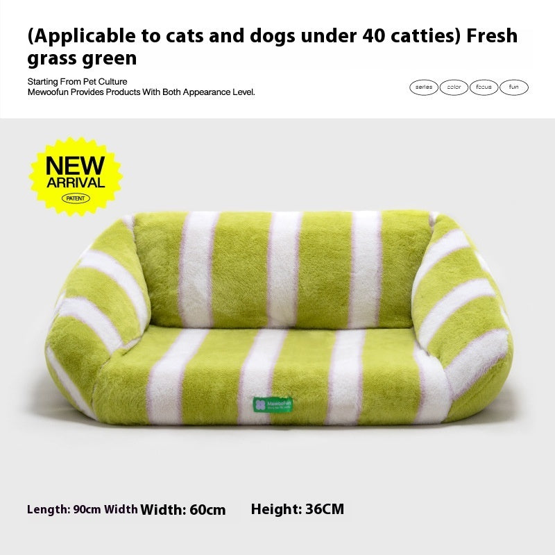 Winter Warm Sofa Cat Nest Cat Sofa Large Dog Nest Bed Removable And Washable