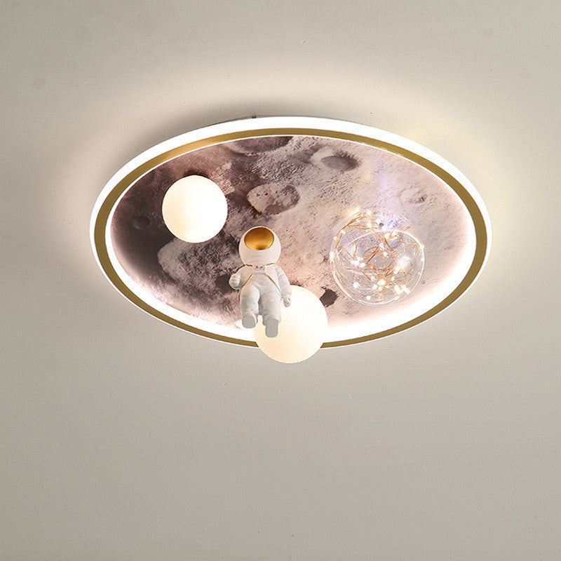 Astronaut Ceiling Light Modern Creative Art