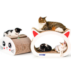 Cat Scratching Board Corrugated Paper Grinding Paw Sofa Cat Scratching Pad