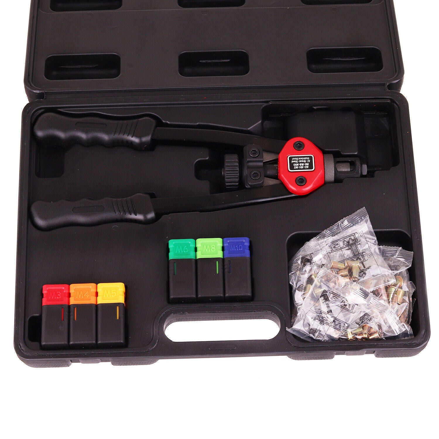 BT 605 Plastic Boxed M3 M10 Manual Riveting Gun Set