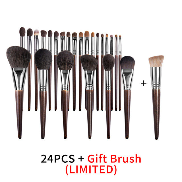 Natural Makeup Brushes Set Eyeshadow Make Up Brush Goat