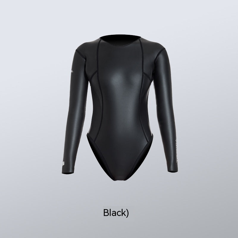 Diving Suit Female 2mm Super Elastic CR Bikini Backless Wet Free Diving Surfing Warm Diving Suit