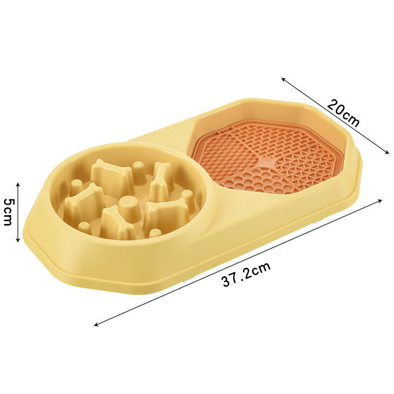 Slow Feeder Dog Bowls Puzzle Anti Gulping Interactive Bloat Durable Preventing Choking Healthy Dogs Bowl