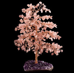 Crystal Zhaocai Tree Pure Handmade Craft Gift Home Decoration