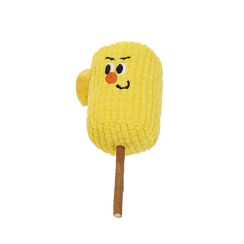 Corn Cob For Cats Polio Wood Toy Tooth Cleaning Catnip Molar Stick Pet Supplies