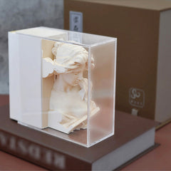 3D Three-dimensional Paper Carving Sticky Note Diary Art Sculpture