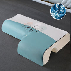 Anti-pressure Hemp Arm Memory Foam Cervical Vertebra Couple Pillow