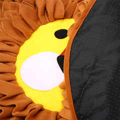 Lion Sniffing Pad Dog Cat Hiding Food Blanket Decompression Yizhiwen Sniffing Blanket Cat Toys Pet Supplies