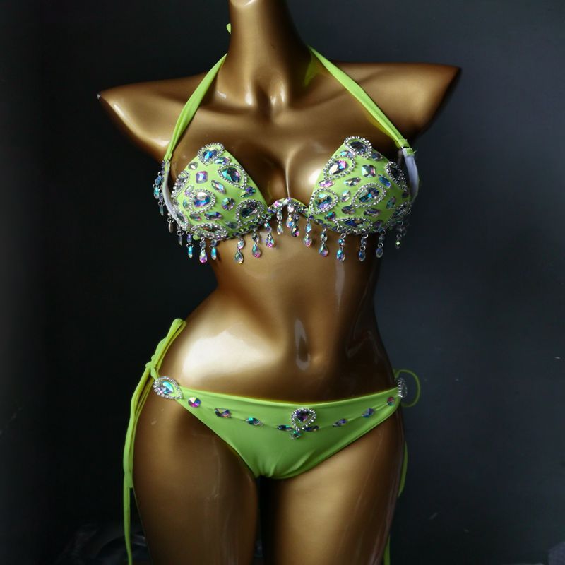 Ladies New Seam Diamond Bikini