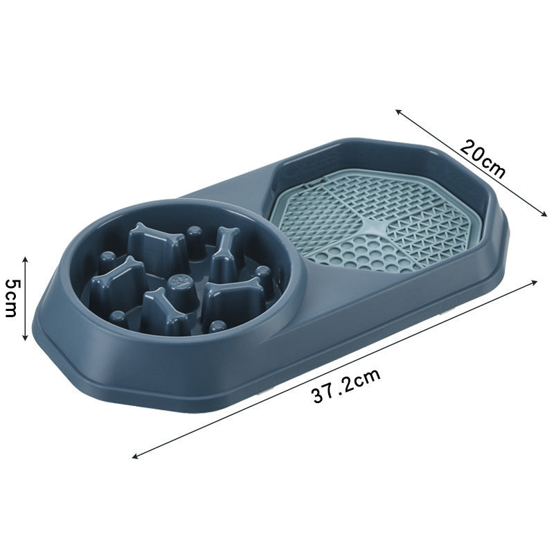 Slow Feeder Dog Bowls Puzzle Anti Gulping Interactive Bloat Durable Preventing Choking Healthy Dogs Bowl