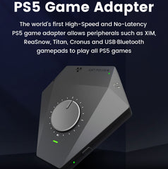 PS5 Game Keyboard Mouse Converter P5 Adapter Macro Custom Button