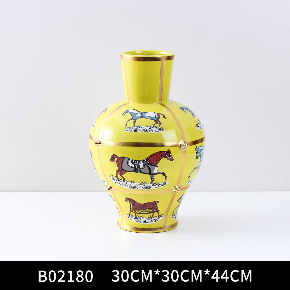 Creative New Chinese Retro Ceramic Pot