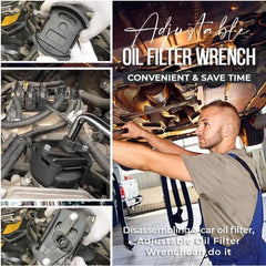 Durable U-shaped Oil Filter Wrench Heavy Duty