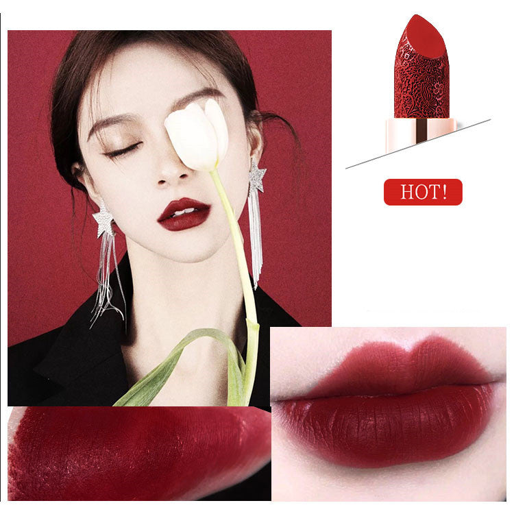 Non-fading Non-stick Cup Moisturizing Matte Lipstick