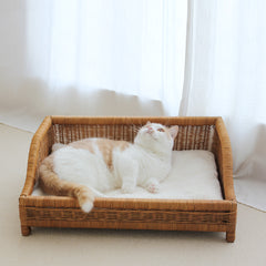 Hand-woven Cat Bed Scratch Resistant Four Seasons Universal Litter Sofa