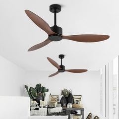 New Scandinavian Industrial Ceiling Fans Without Lights