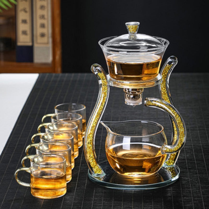 New Borosilicate Glass Automatic Tea Maker