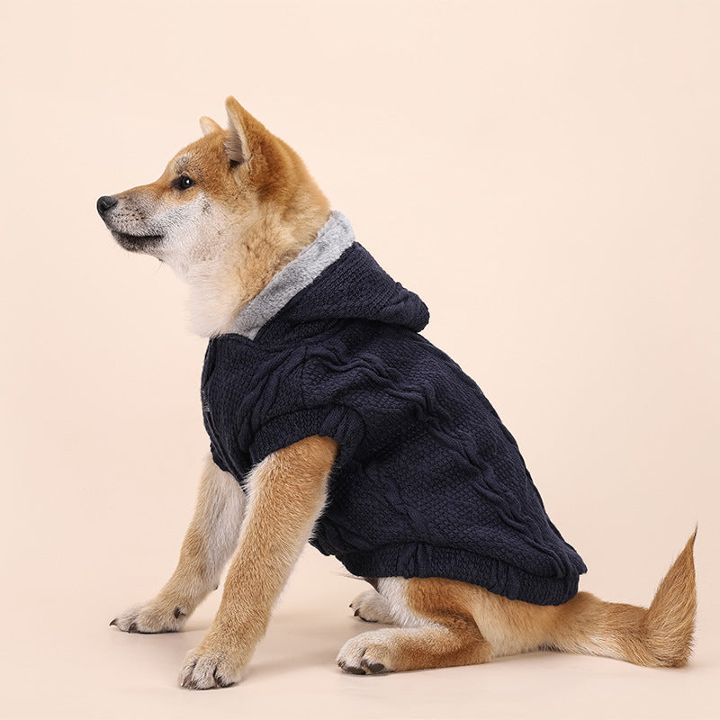 Dog Wool Plus Velvet To Keep Warm