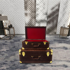 Retro Storage Box Portable Props European Decoration