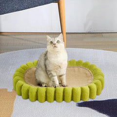 Oval Cat Scratch Pad Bowl Car Scratching Board Cat Nest Furniture Protector Cat Scratcher Cardboard Kitty Scratching Pad