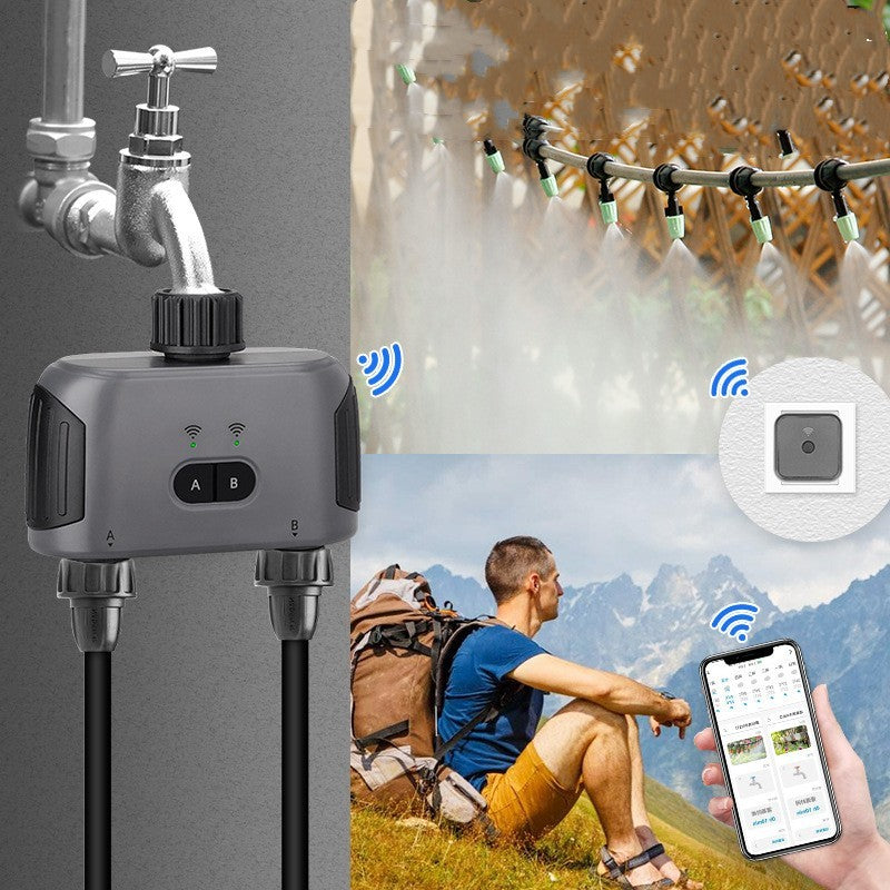 Mobile Phone Remote Control Dual Watering Device