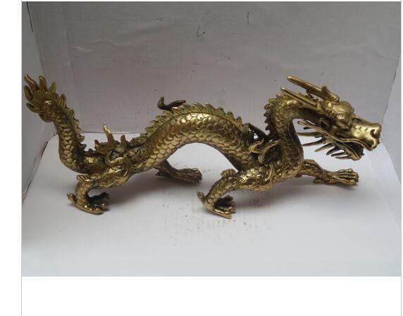 Pure Copper Dragon Ornaments Decoration Craft Furnishings