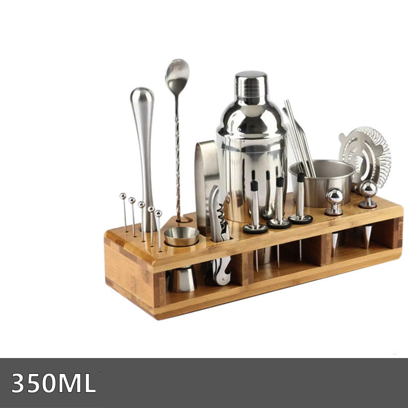 Stainless Steel Cocktail Shaker Set Shaker Glass Entry-level Cocktail Bartending Tool