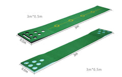 Golf Putting 12 Hole Green Practice Device