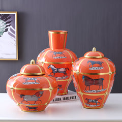 Creative New Chinese Retro Ceramic Pot