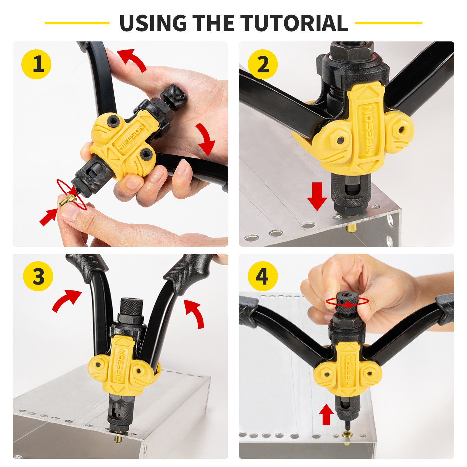 Manual Ram Blind Rivet Nut Pull