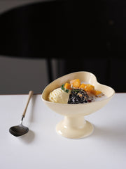 Love Yogurt Bowl Japanese Solid Ceramic