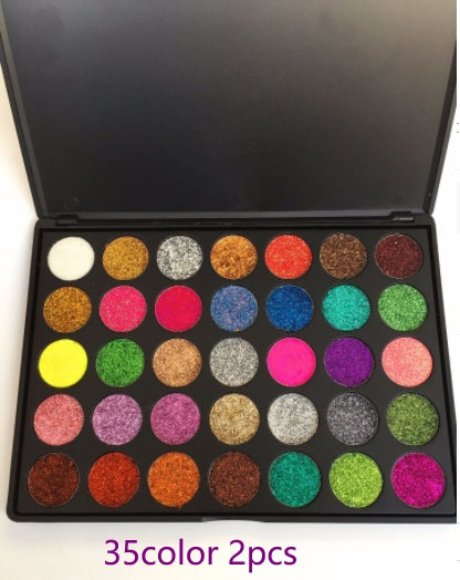 LeBeauti 35 Colors Diamond Glitter Palette