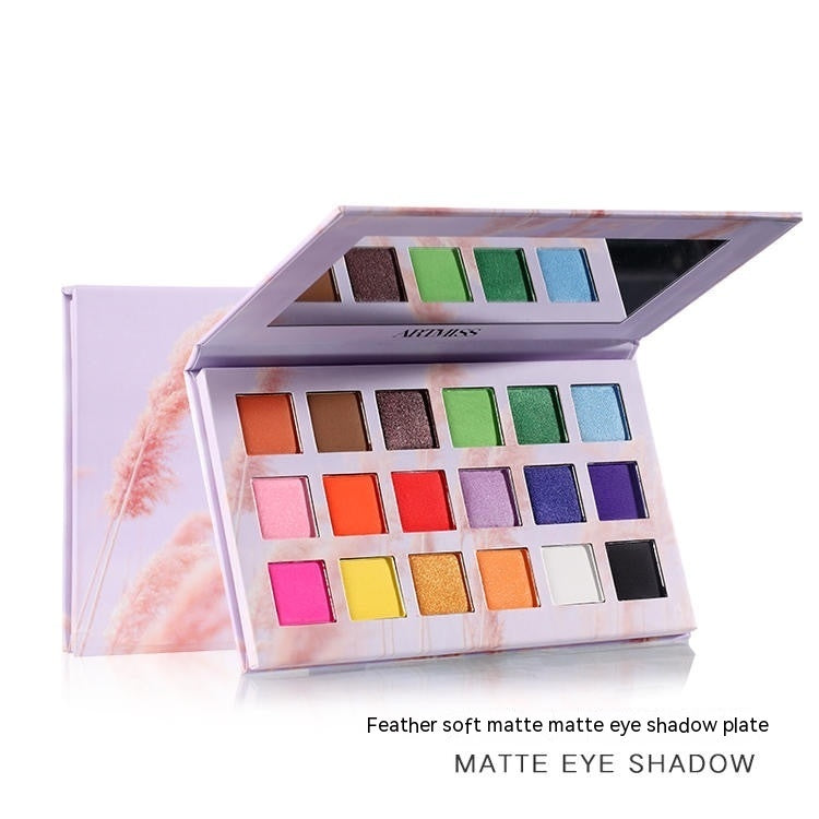 Matte Earth Tone Eyeshadow Plate