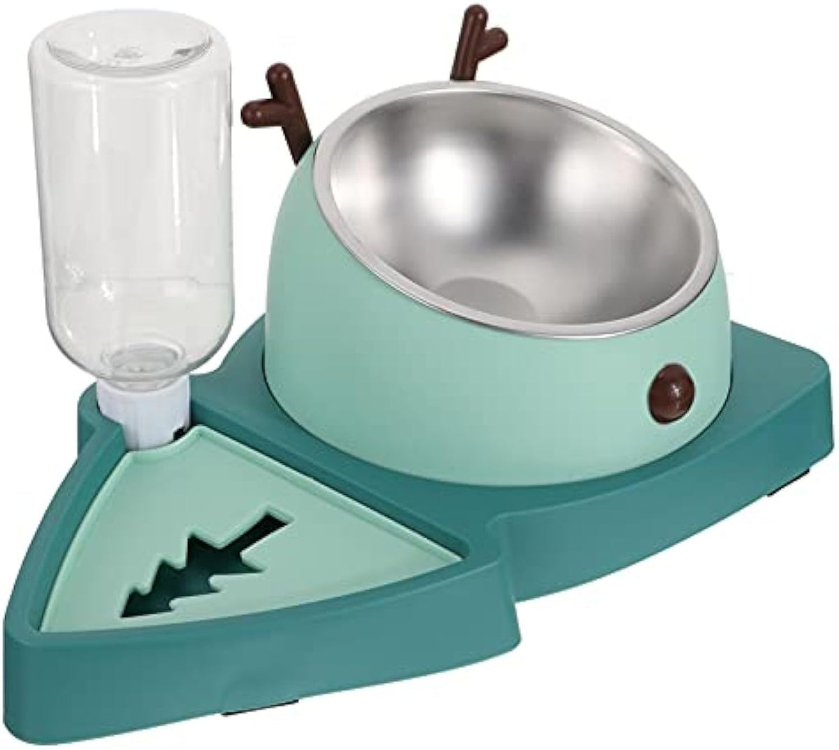 Pet Bowl Pet Feeding Bowl Slow Feeding Bowl Pet Feeding Equipment Dog Bowls Ant Automatic Bowl Dog Slow Feeder Bowl Dog Slow Feeder Dish Detachable Water Tray Dog Food Bowl Plastic