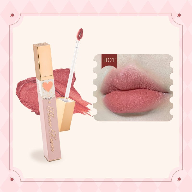 Flower Know Lipstick Circus Dry Rose Color Students