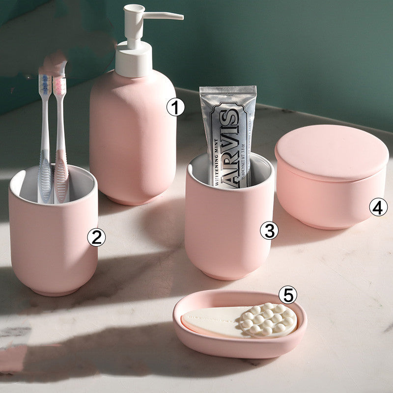 Ceramic Bathroom Toilet Set