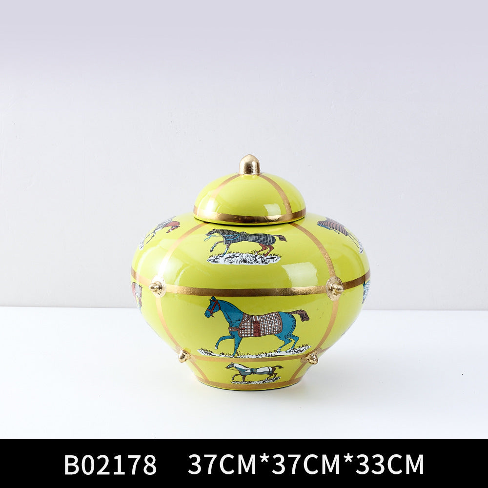 Creative New Chinese Retro Ceramic Pot