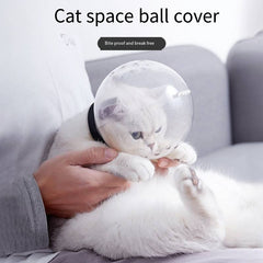 Cat Muzzle Anti-Bite Breathable Protective Space Hood Anti-Licking Grooming Mask Cats Bathing Grooming Bag Small Pets Supplies