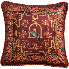 European-American Flower And Bird Christmas Pillowcase Bedside New Year Cushion