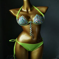 Lady Sexy Diamond Bikini Swimsuit