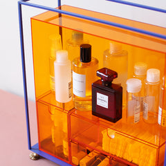 Acrylic Desktop Cosmetic Storage Box Dust-proof