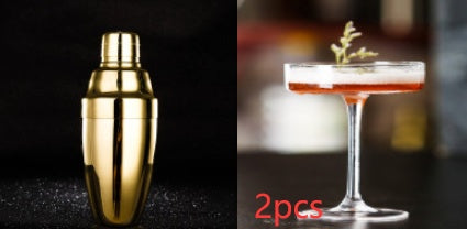 Stainless Steel Japanese Style Cocktail Shaker Three-Stage Bar Cocktail Cocktail Set Tool Shaker Cup