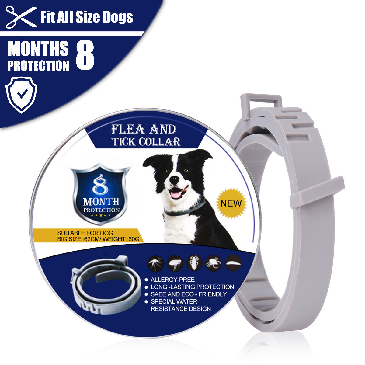 Dog And Cat Collars To Remove Fleas And Repel Mosquitoes