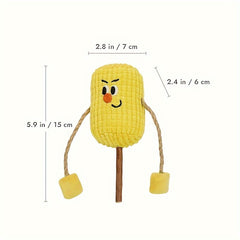 Corn Cob For Cats Polio Wood Toy Tooth Cleaning Catnip Molar Stick Pet Supplies