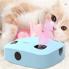 Funny Cat Stick Feather Smart Pet Electric Toys