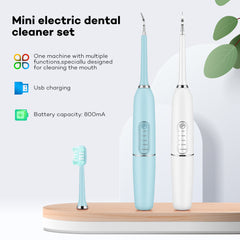 Cross-border New Arrival Removing Tartar And Calculus Water Toothpick Set Oral Care Tools Electrodynamic Instrument Teeth Cleaner