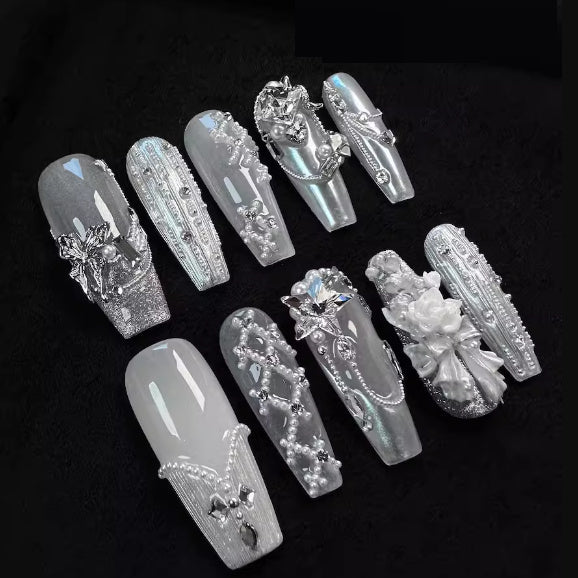 Beautiful Advanced Manicure Custom Nail Size