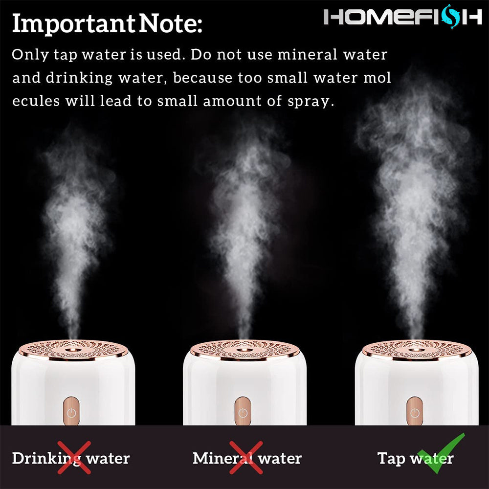 Vehicle Mounted Humidifier Wireless Air Purification In The Vehicle Automatic Spray Large Capacity Aromatherapy Atomizer