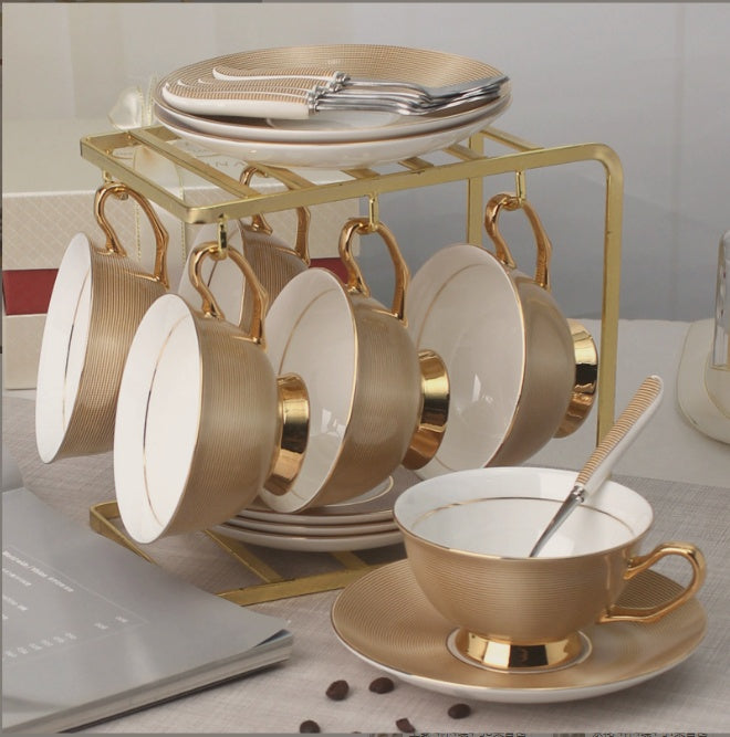 European Style Ceramic Cup Coffee Set